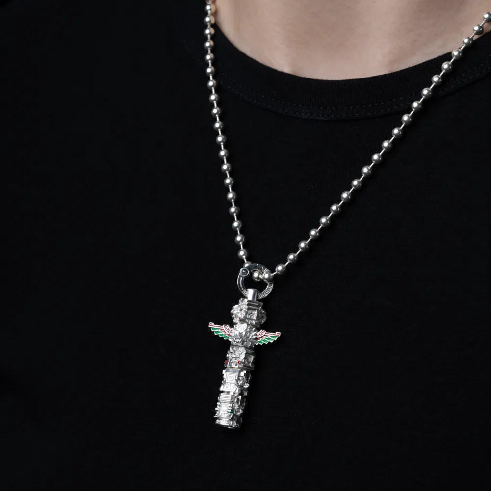 Mayan Totem Pendant