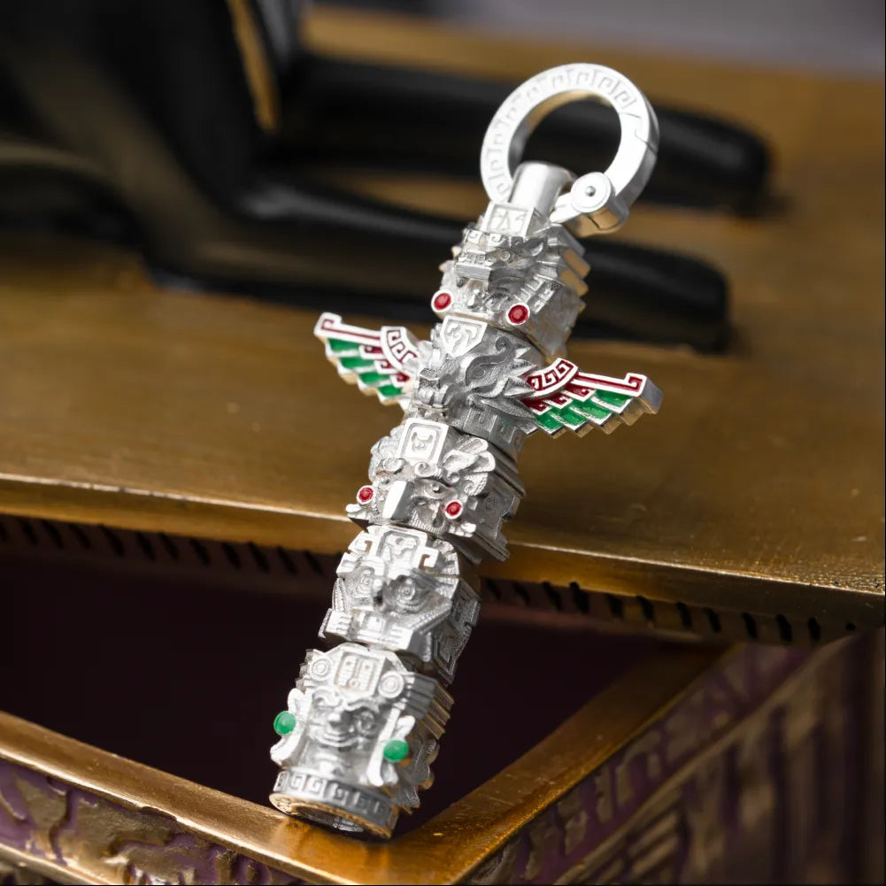 Mayan Totem Pendant