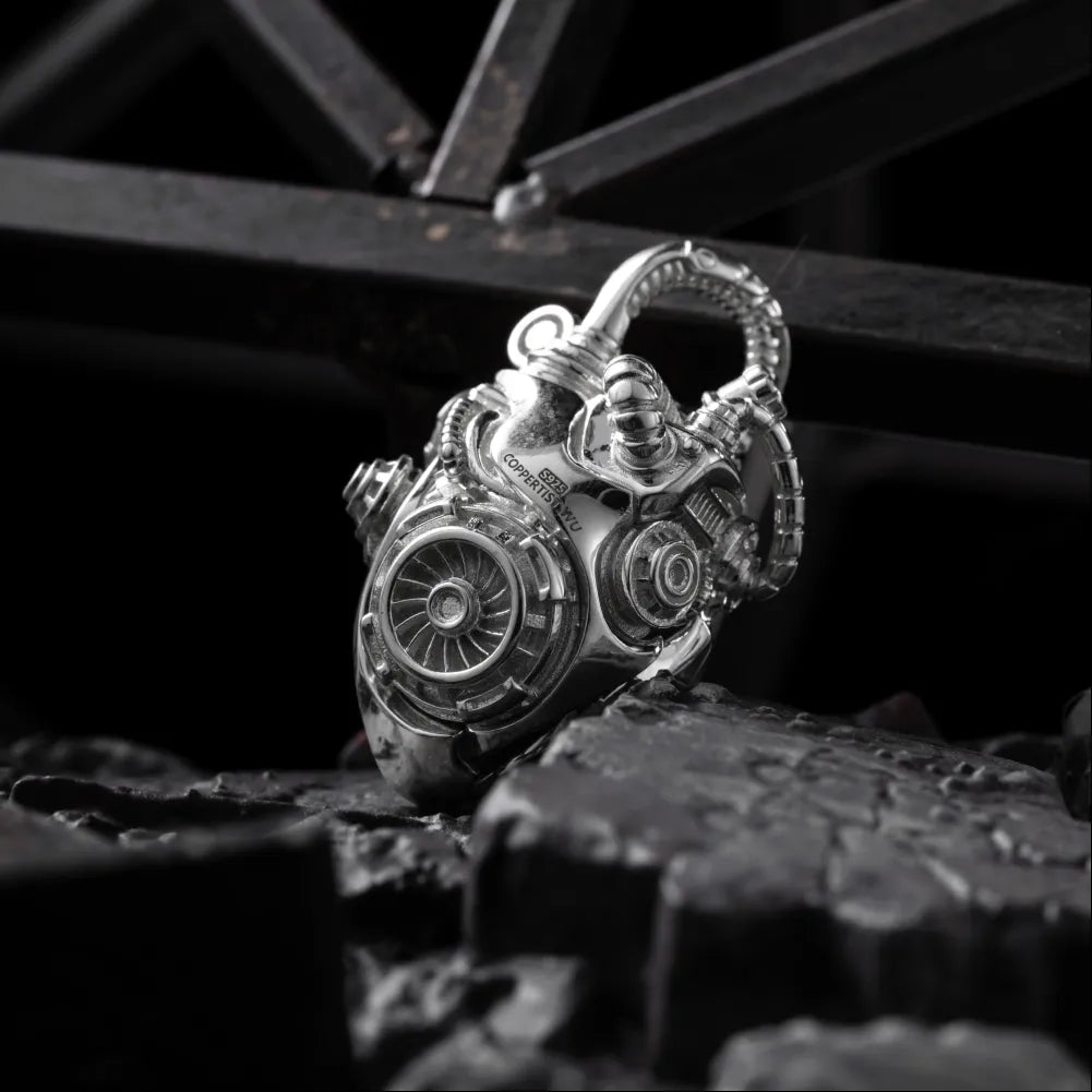 Mechanical Heart Pendant