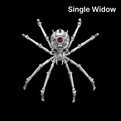 Customized Silver Mechanical Widow