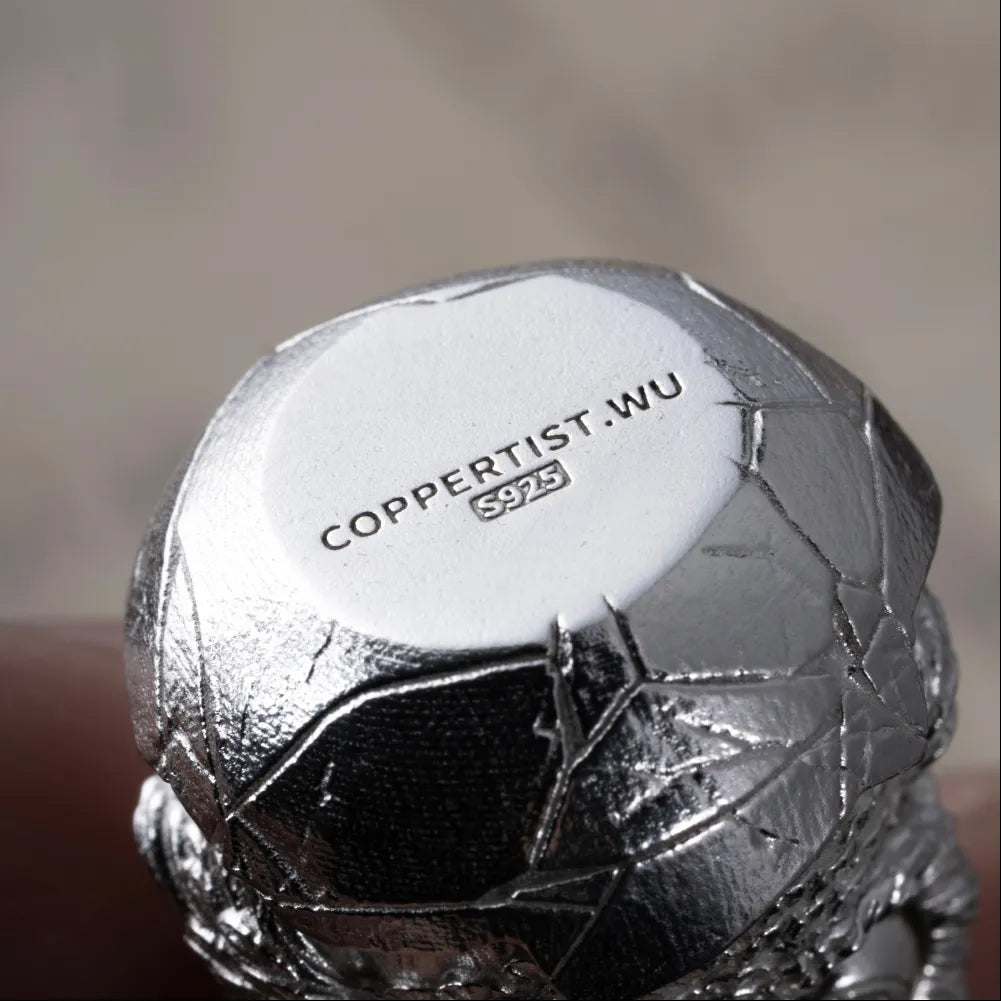 Customized Silver Owl Fidget Pendant 04