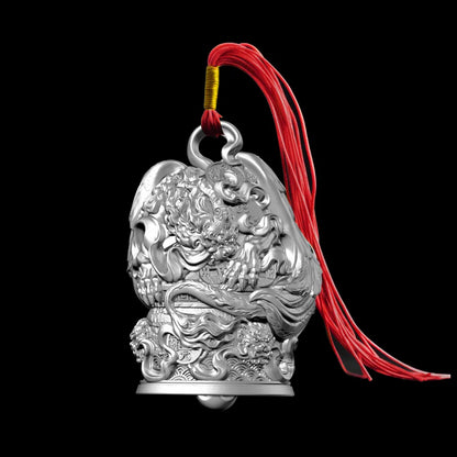 Customized Silver PiXiu Bell Option 01