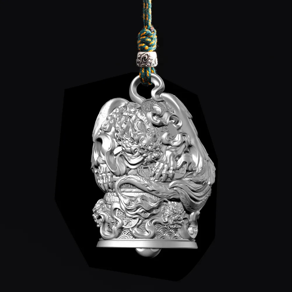 Customized Silver PiXiu Bell Option 03