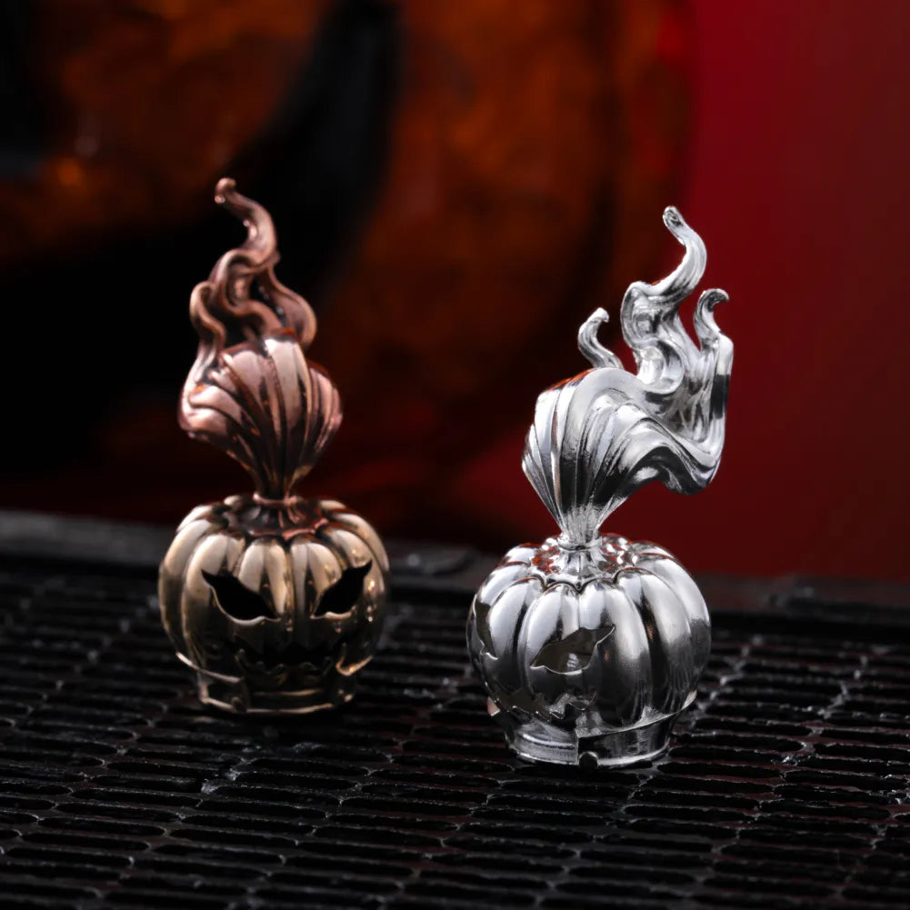 Customized Silver Pumpkin Head Details 03