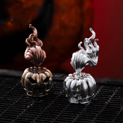Customized Silver Pumpkin Head Details 03
