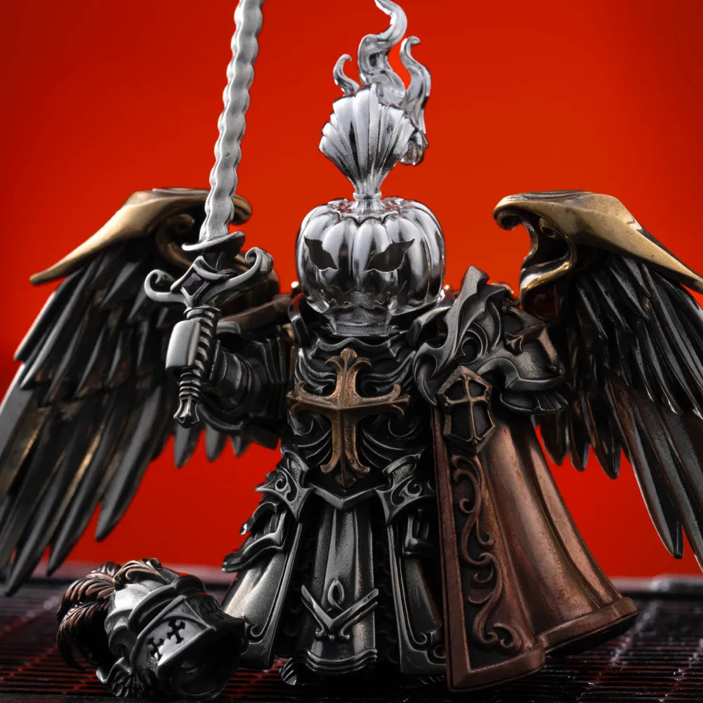 Customized Silver Pumpkin Head Details 06