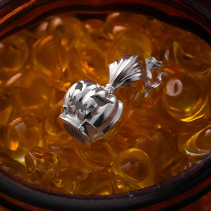 Customized Silver Pumpkin Head Details 07