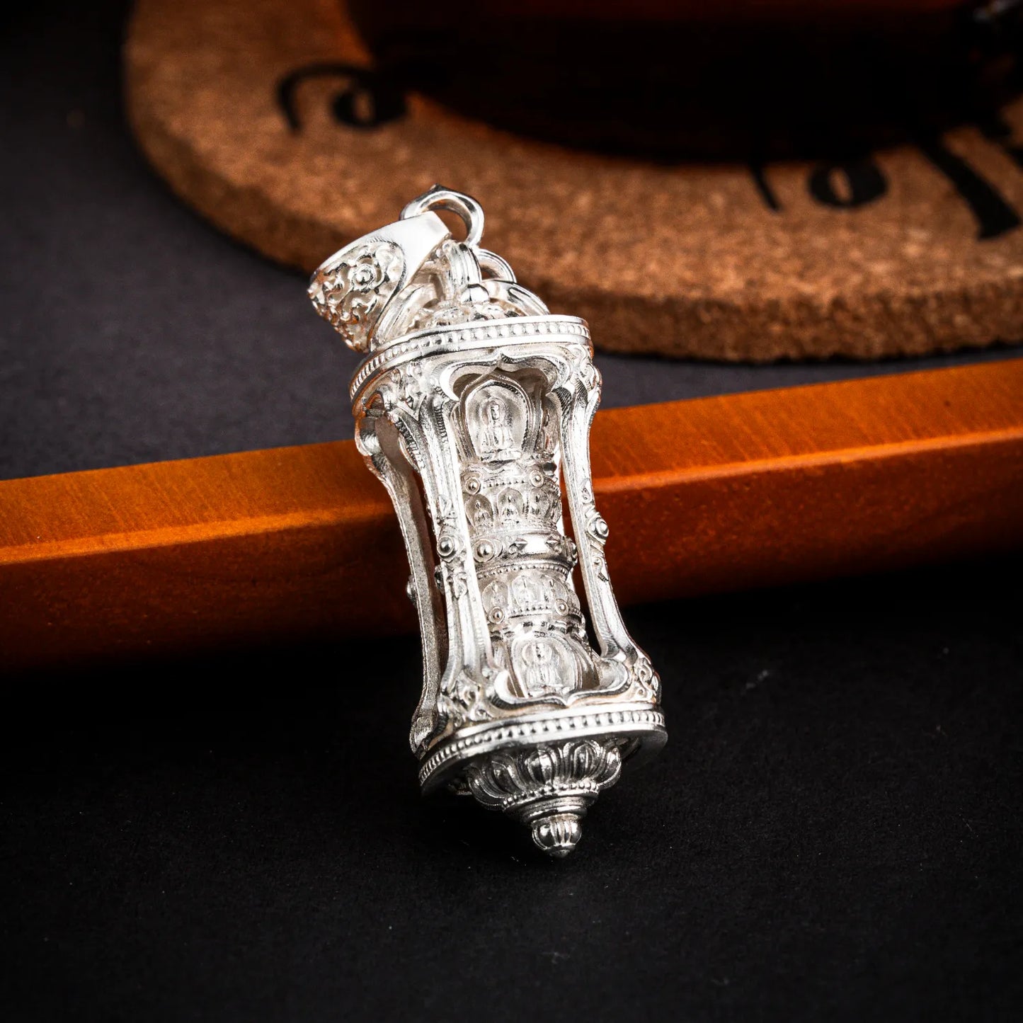 Rotatable Buddha Pendant