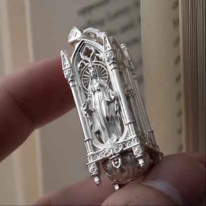 Customized Silver Sanctum Pendant 06