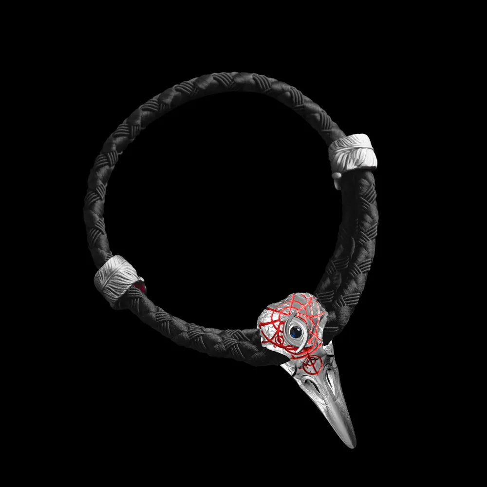 Three-Eyed Raven Rope Bracelet