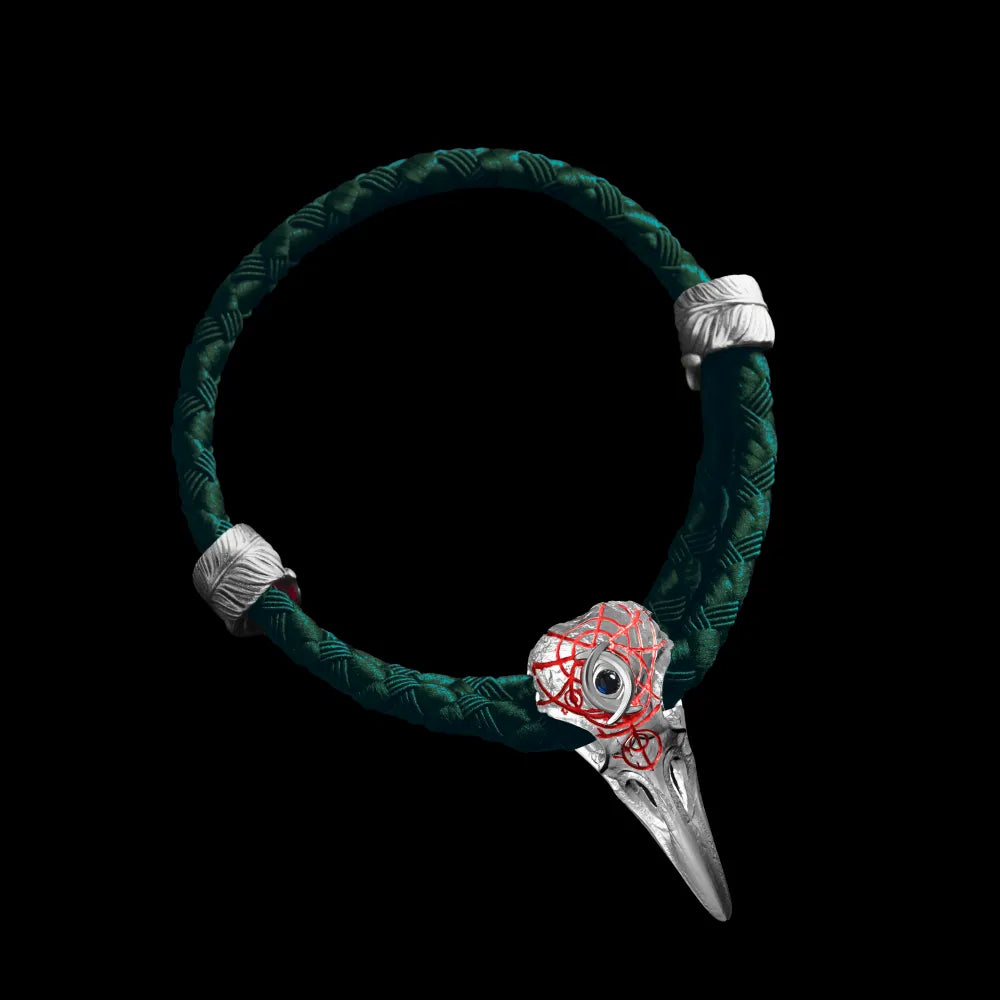 Three-Eyed Raven Rope Bracelet