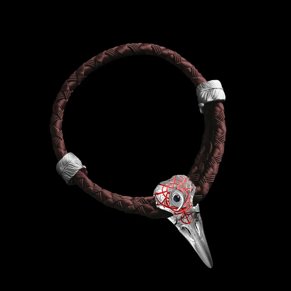 Three-Eyed Raven Rope Bracelet
