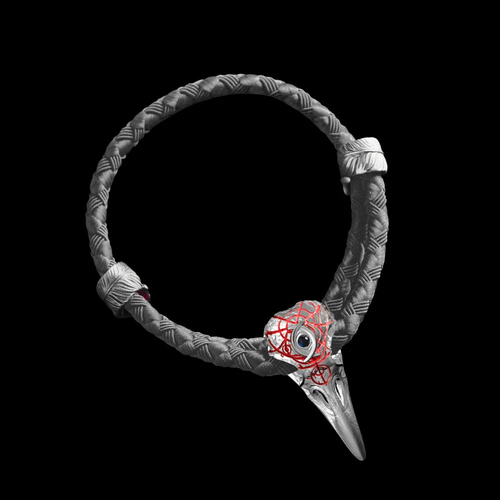 Three-Eyed Raven Rope Bracelet