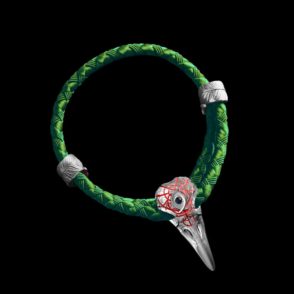 Three-Eyed Raven Rope Bracelet