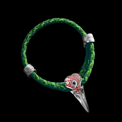 Three-Eyed Raven Rope Bracelet