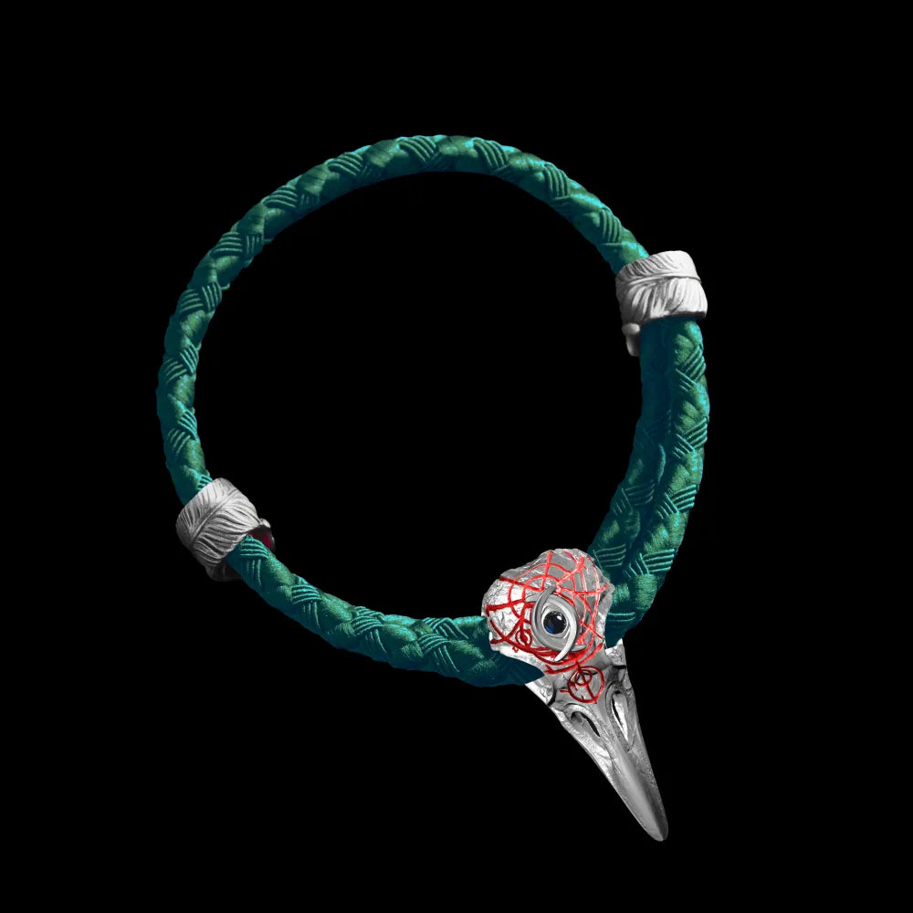 Three-Eyed Raven Rope Bracelet