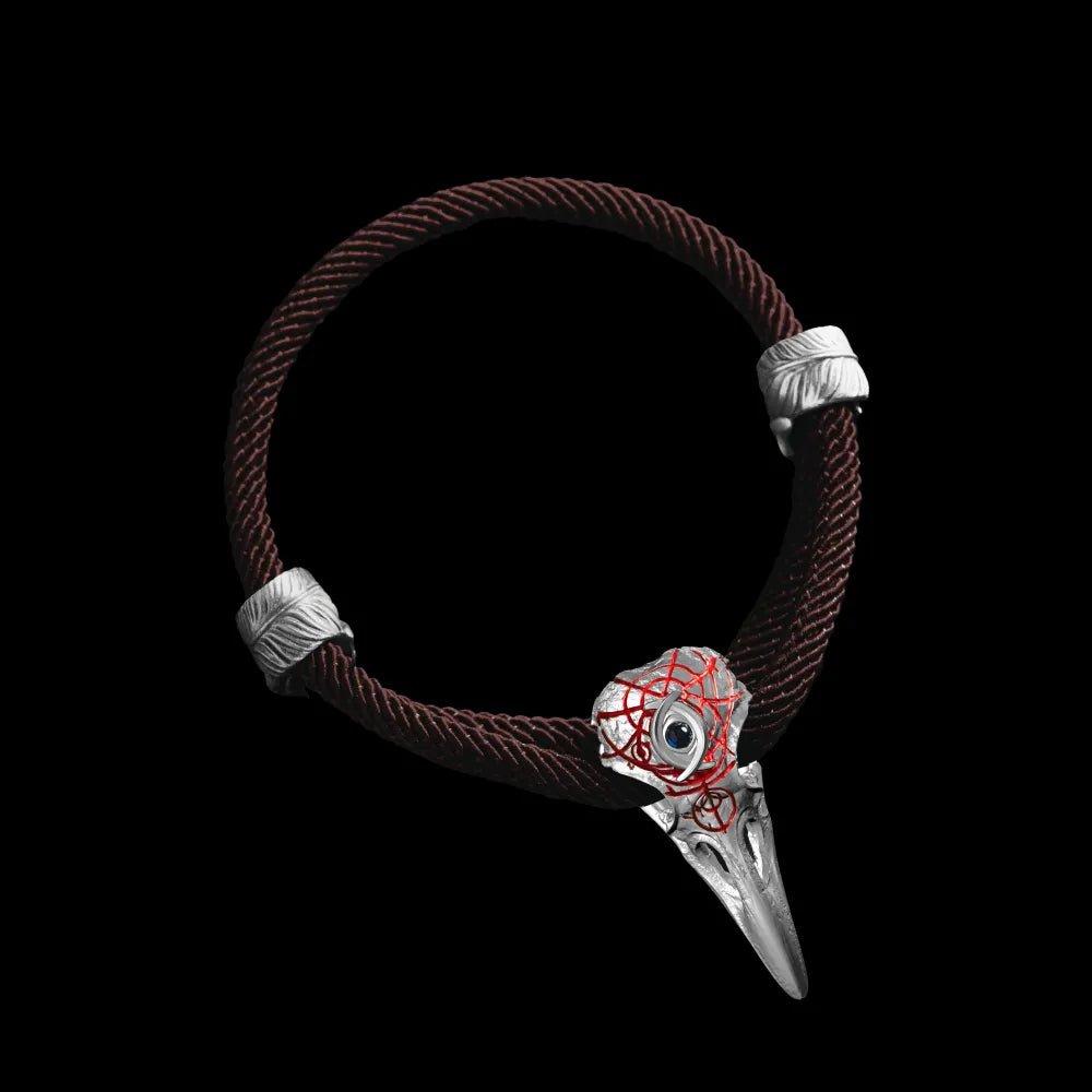 Three-Eyed Raven Rope Bracelet
