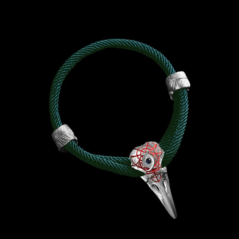 Three-Eyed Raven Rope Bracelet