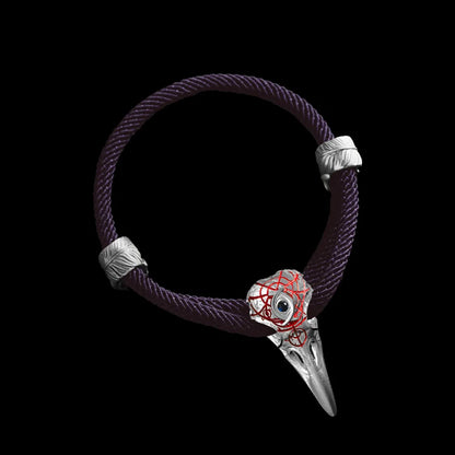 Three-Eyed Raven Rope Bracelet