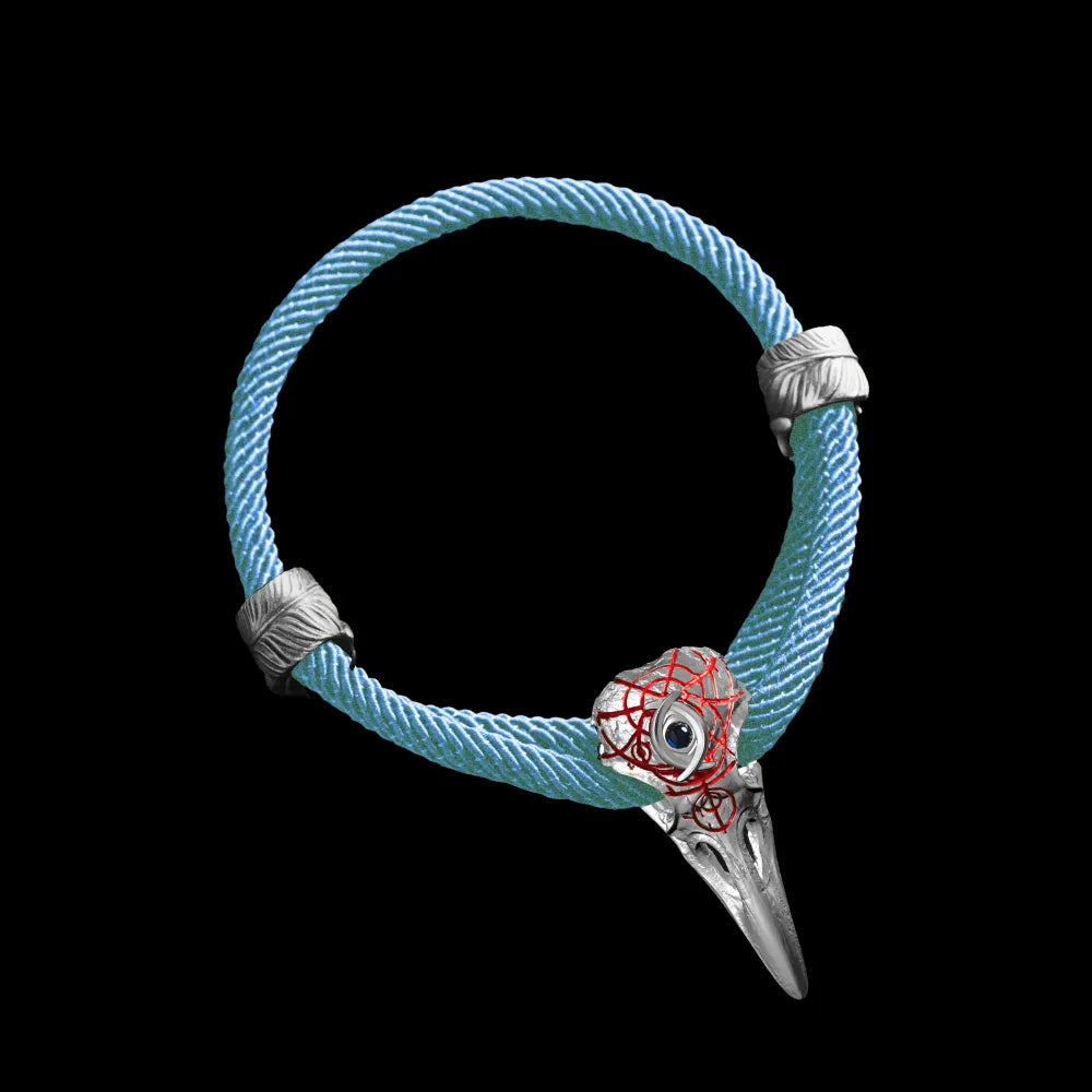 Three-Eyed Raven Rope Bracelet