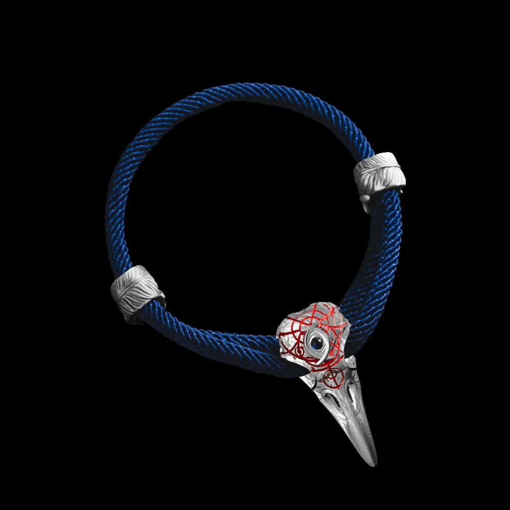 Three-Eyed Raven Rope Bracelet
