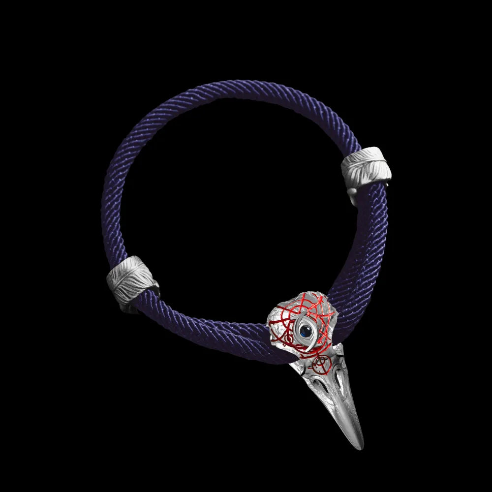 Three-Eyed Raven Rope Bracelet