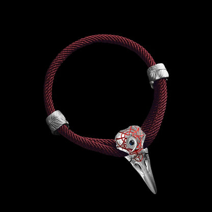 Three-Eyed Raven Rope Bracelet