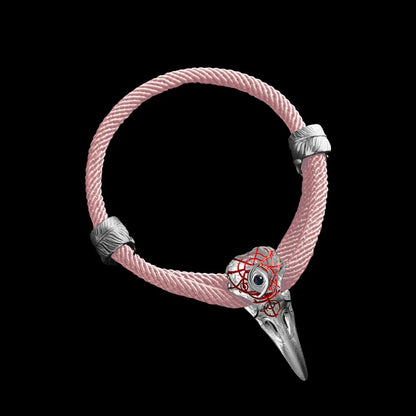 Three-Eyed Raven Rope Bracelet