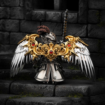 Customized Silver With 24K Gold Heaven_s Mantle Details 02