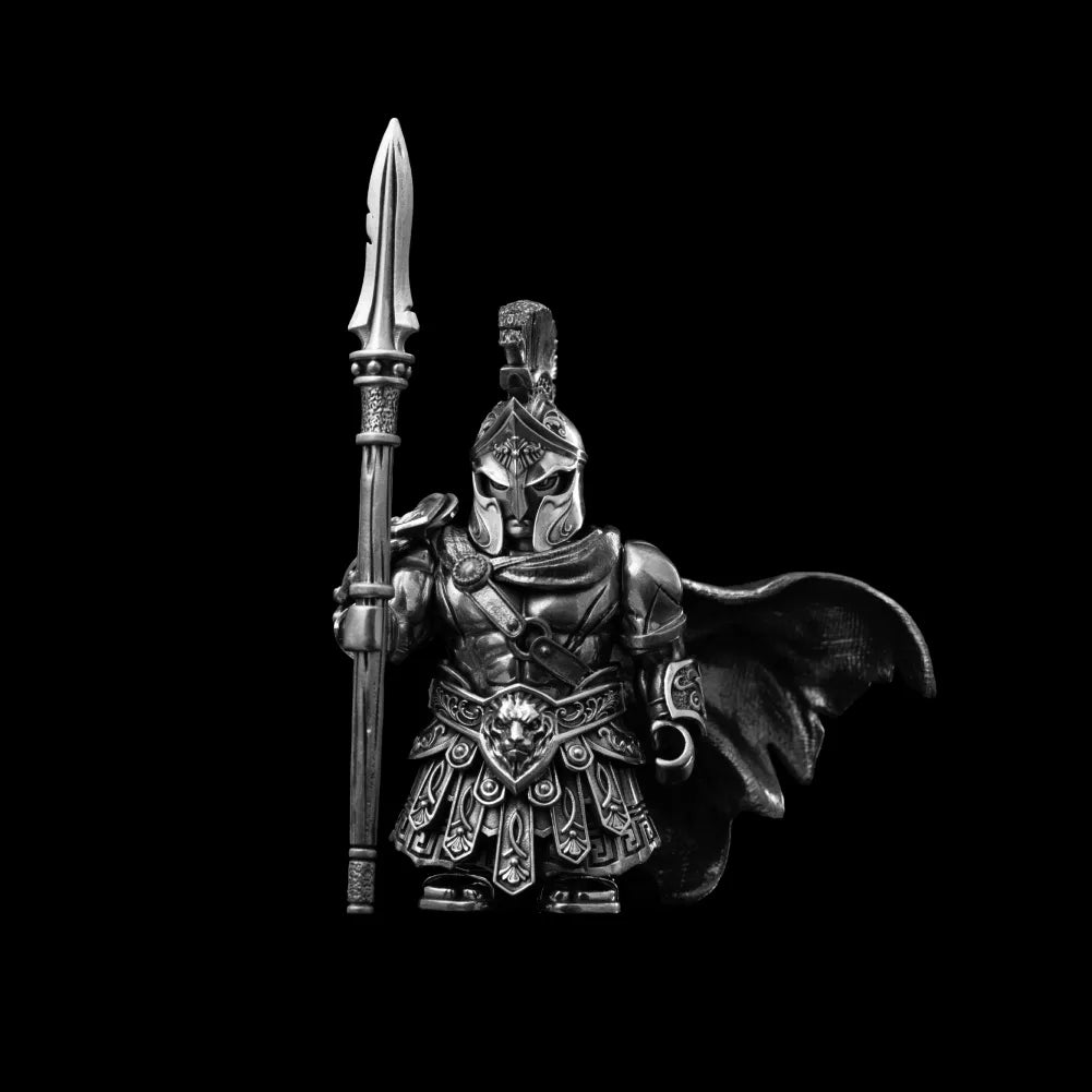 Oxidized Silver Spartan Commander Artifact – Magnetic Figure ...