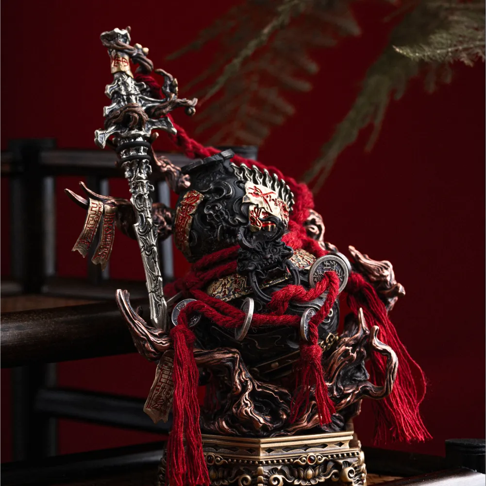 Dragon Spine Blade Gourd Ink Black Edition Details06