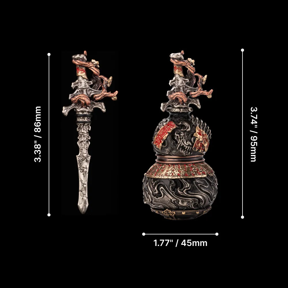 Dragon Spine Blade Gourd Ink Black Edition Parameter