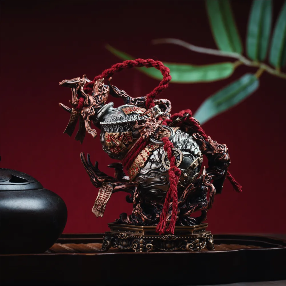 Dragon Spine Blade Gourd Stand Details02