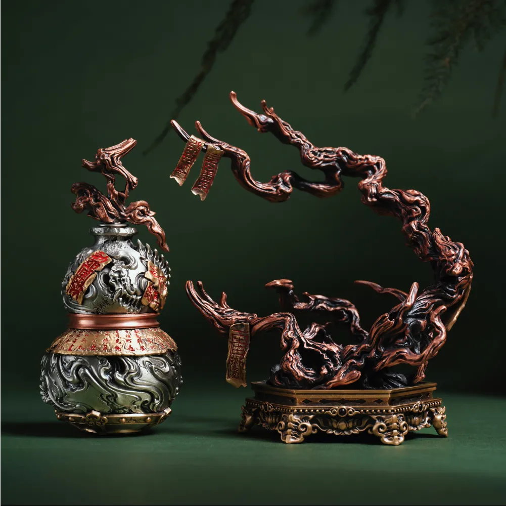 Dragon Spine Blade Gourd Stand Details03