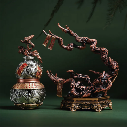 Dragon Spine Blade Gourd Stand Details03