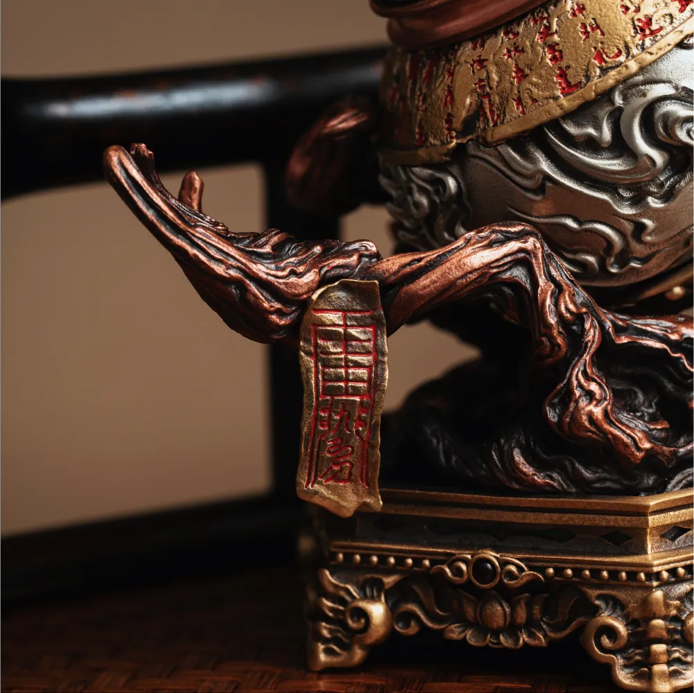 Dragon Spine Blade Gourd Stand Details04
