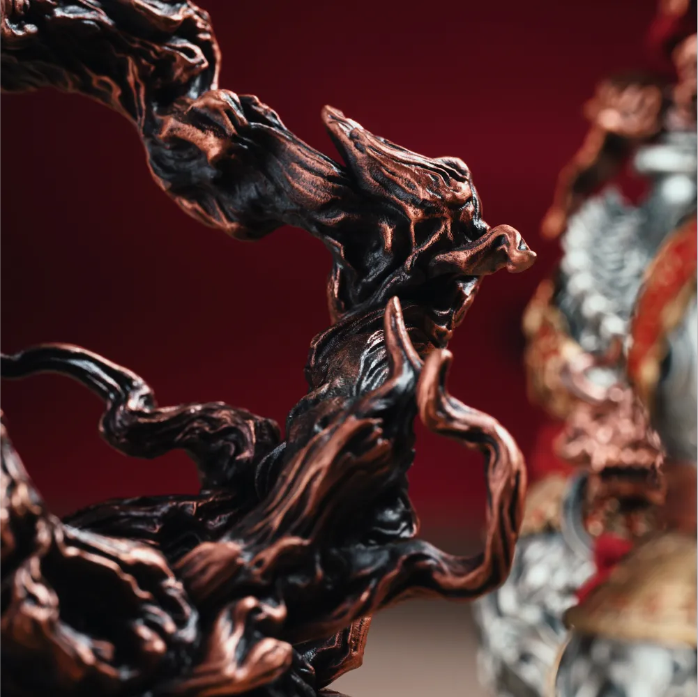 Dragon Spine Blade Gourd Stand Details05