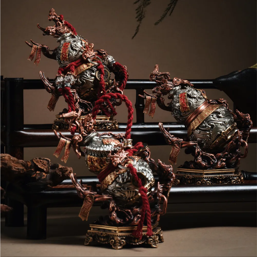 Dragon Spine Blade Gourd Stand Details08