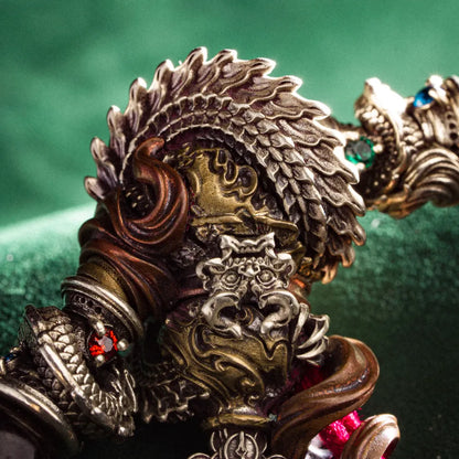 Dragon Spine Blade Gourd Three-way Bead Details 08