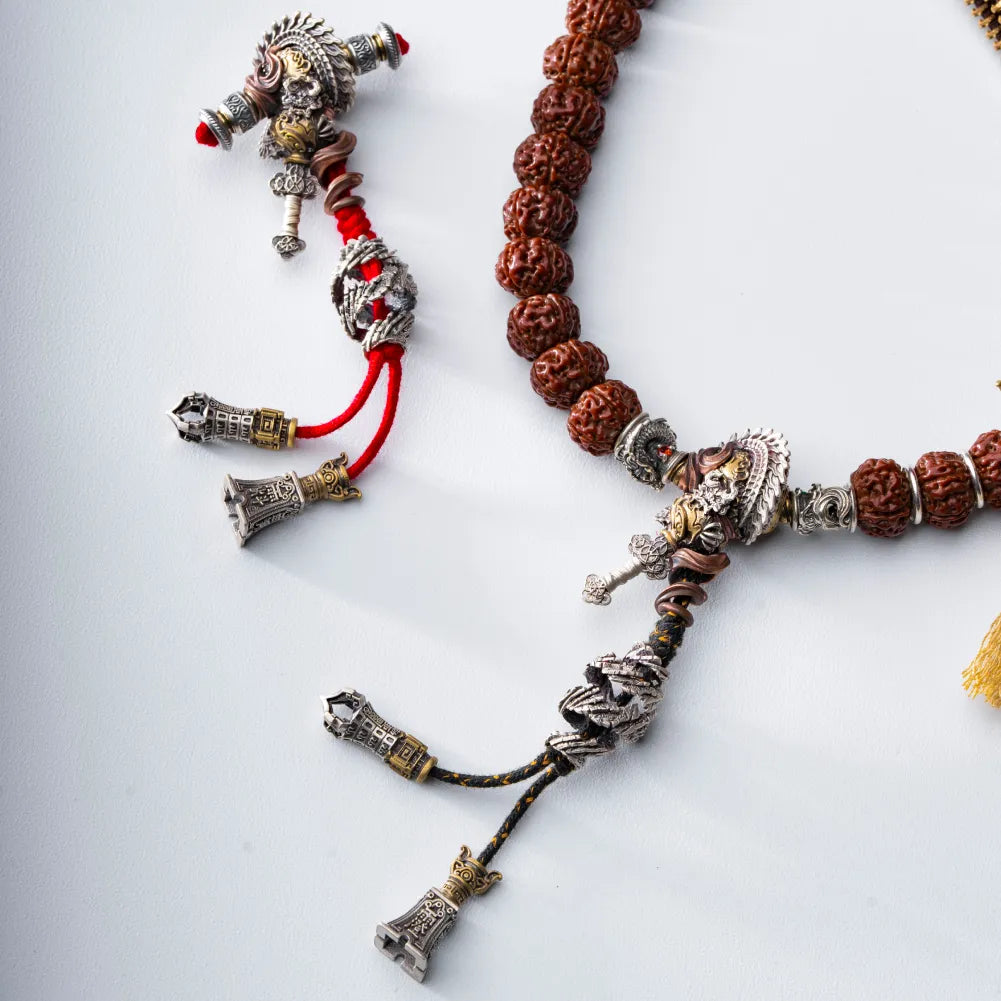 Dragon Spine Blade Gourd Three-way Bead Details 09