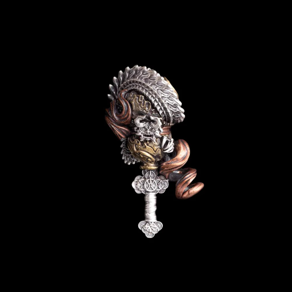 Dragon Spine Blade Gourd Three-way Bead Details 11