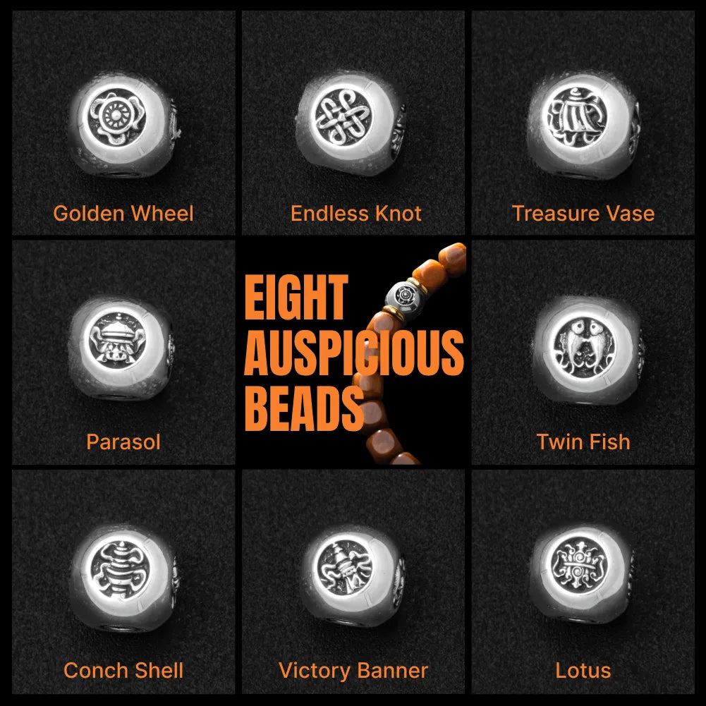 Eight Auspicious Beads Details 03