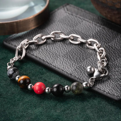 Elemental Chain Bead Bracelet Details 05