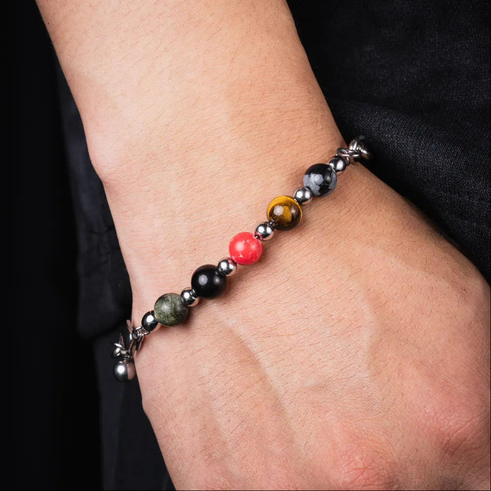 Elemental Chain Bead Bracelet Details 06