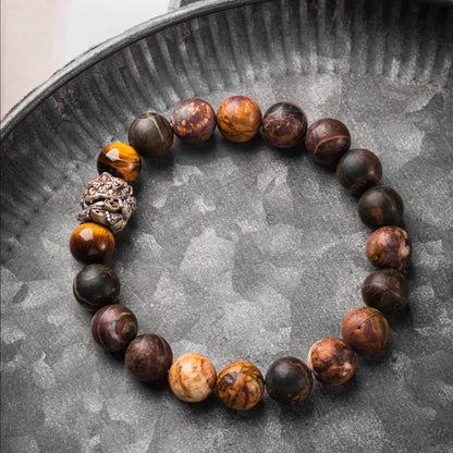 Ember of Autumn Pixiu Bracelet Details 07