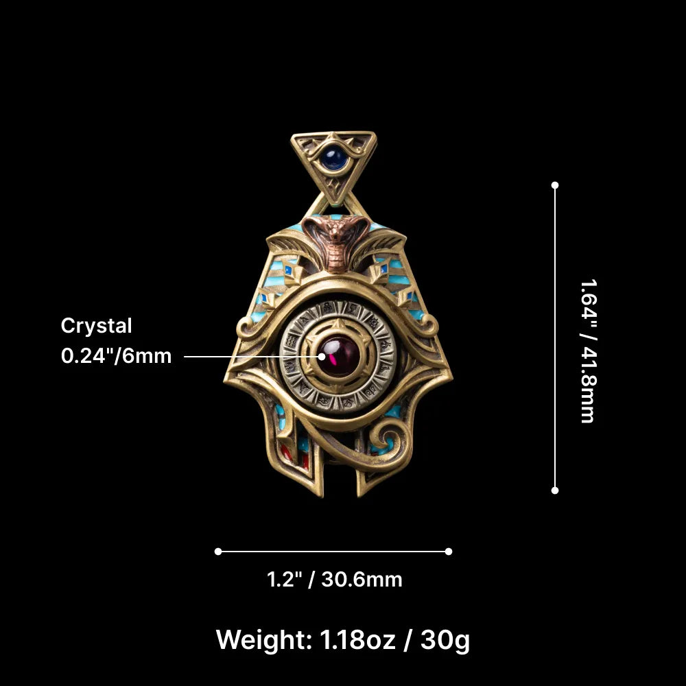 Eye of Horus Spinner Pendant V27 Parameter
