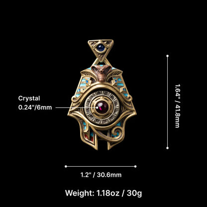 Eye of Horus Spinner Pendant V27 Parameter