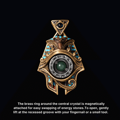 Eye of Horus Spinner Pendant