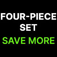 Mini Statue Four-piece Set Brass