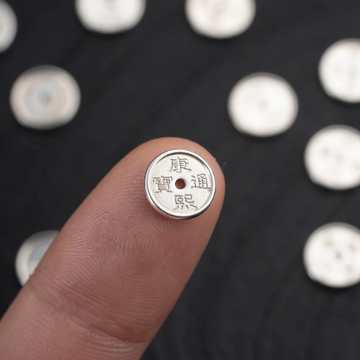 Five Emperors Coin Silver Spacer